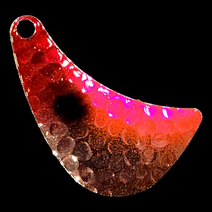 Bago Lures Antifreeze Pink Walleye Whisperer Hatchet Spinner Blade.