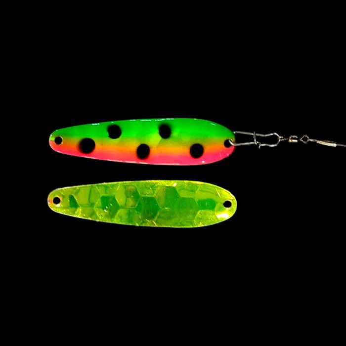 Crawler Dancer Spoon Harness with antifreeze back.