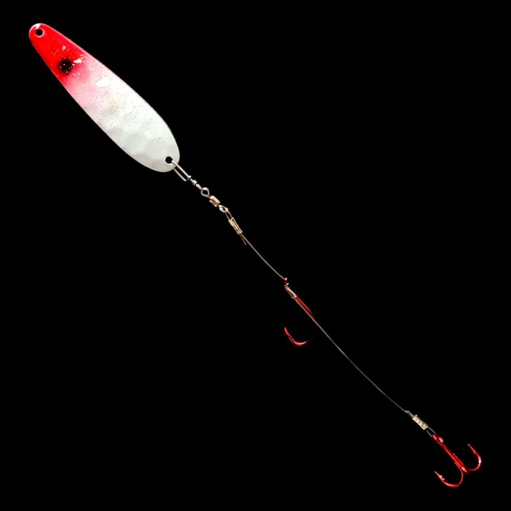 Bago Lures Bloody Nose Spoon Harness.