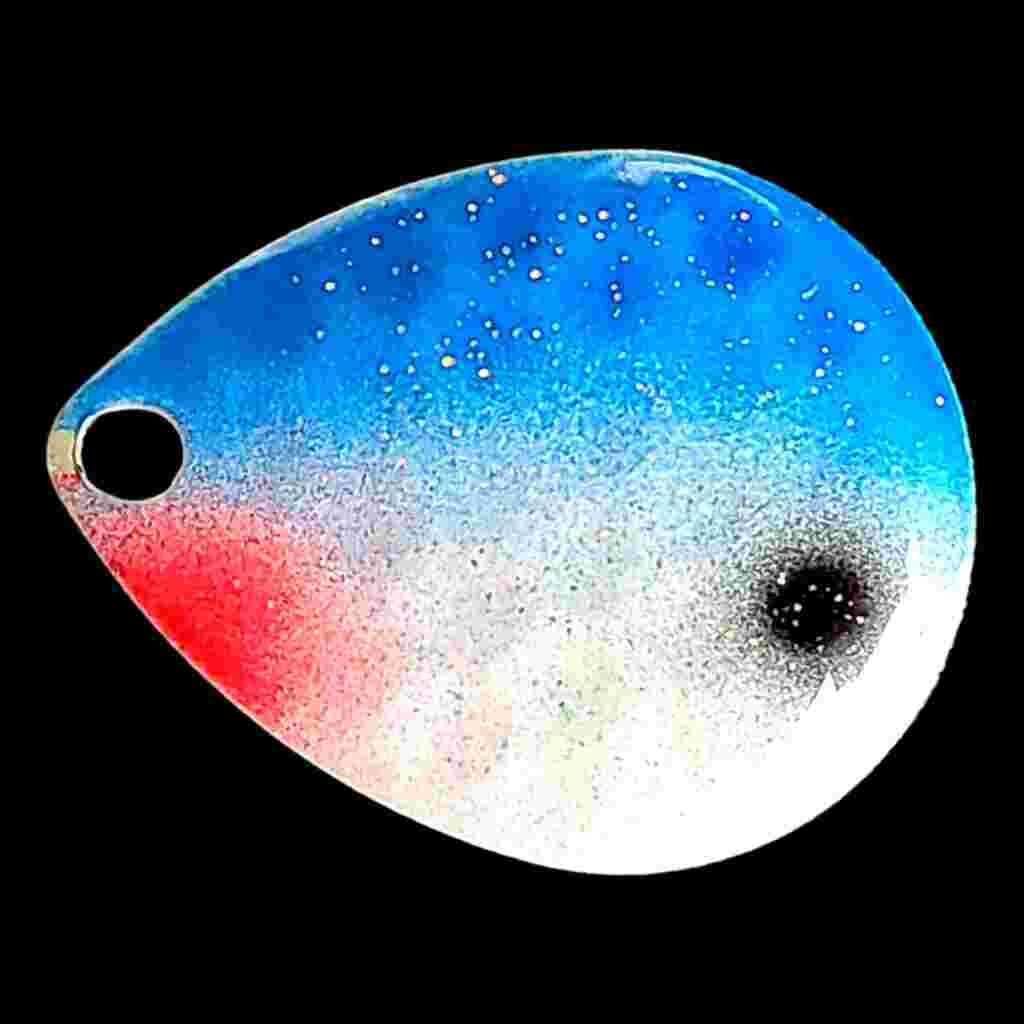 Bago Lures Blue Shad Deep Cup Colorado Blade.