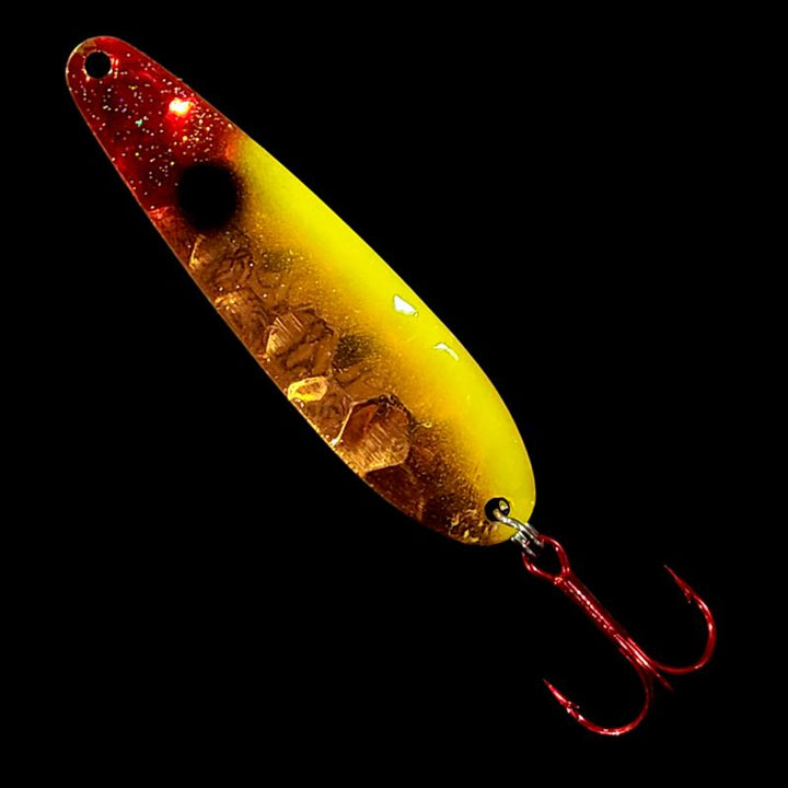 Bago Lures Clown Walleye Whisperer Flutter Spoon.