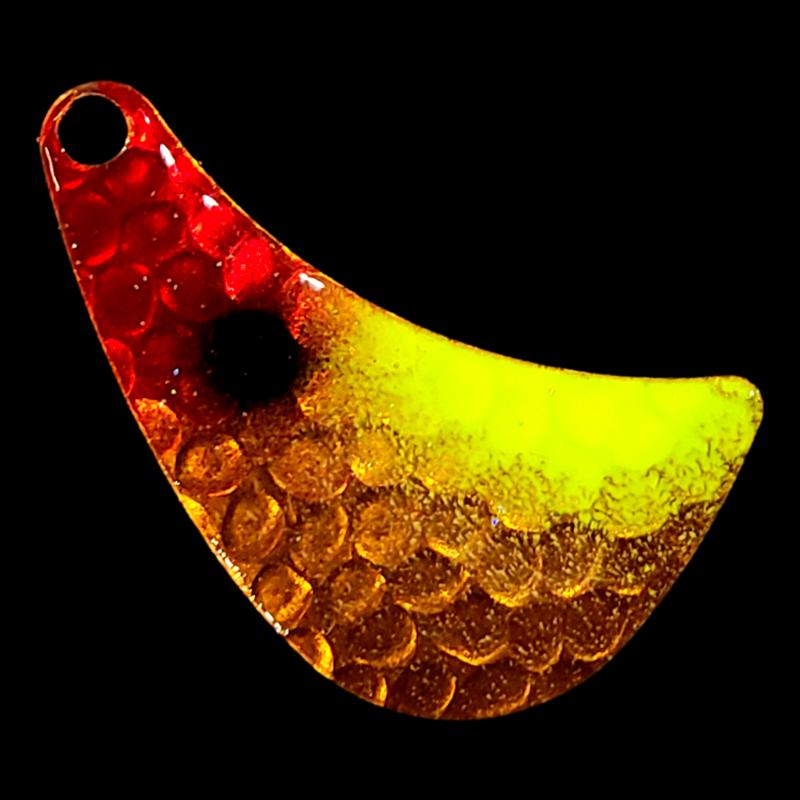 Bago Lures Clown Hatchet Walleye Spinner Blade.