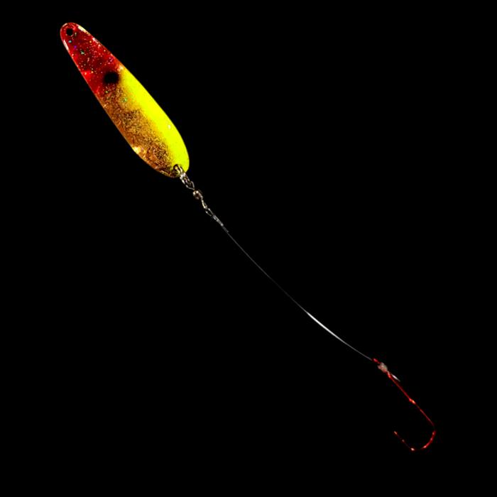 Bago Lures Clown Slow Death Whisperer Spoon Harness.