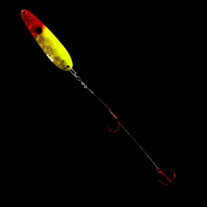 Bago Lures Clown Crawler Dancer Spoon Harness.