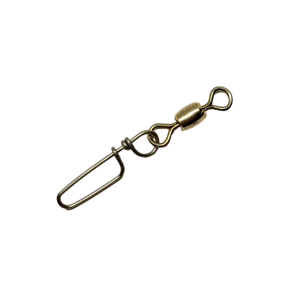 Fishing Snap Swivels, 25 Pack 15lbs Stainless Steel Ball Bearing Tackle
