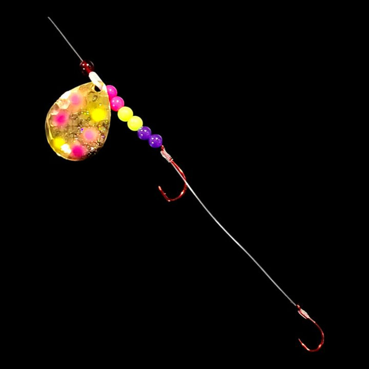 Bago Lures Confusion Walleye Whisperer Crawler Harness.