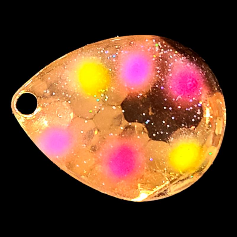 Bago Lures Confusion Walleye Whisperer Deep Cup Colorado Blade.