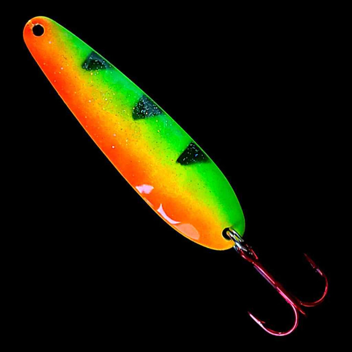 Bago Lures Firetiger Flutter Spoon.
