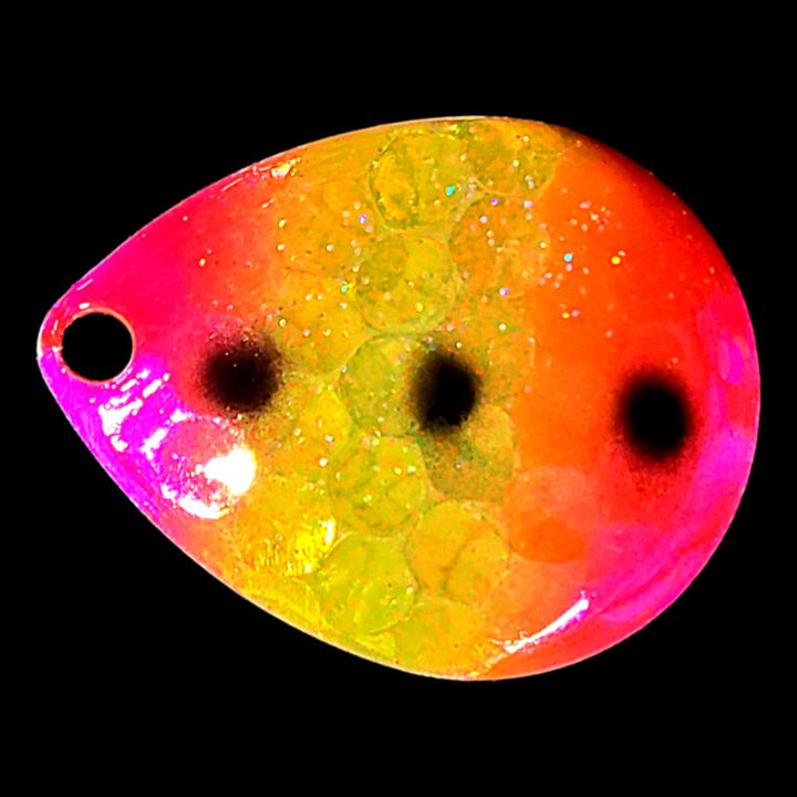 Bago Lures Freeze Out Walleye Whisperer Deep Cup Colorado Blade.