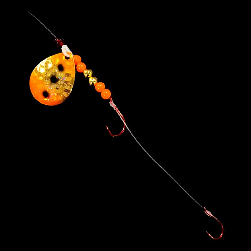 Bago Lures Gold Rush Walleye Whisperer Crawler Harness.