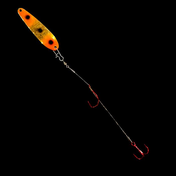 Bago Lures Gold Rush Crawler Dancer Spoon Harness.
