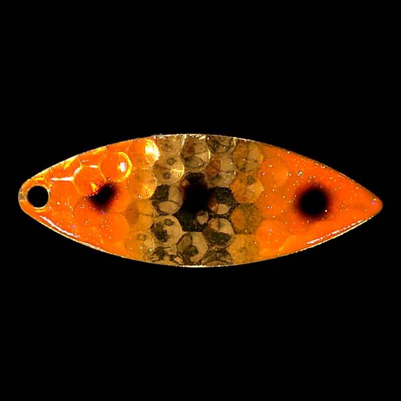 Bago Lures Gold Rush Walleye Whisperer Willowleaf Blade.