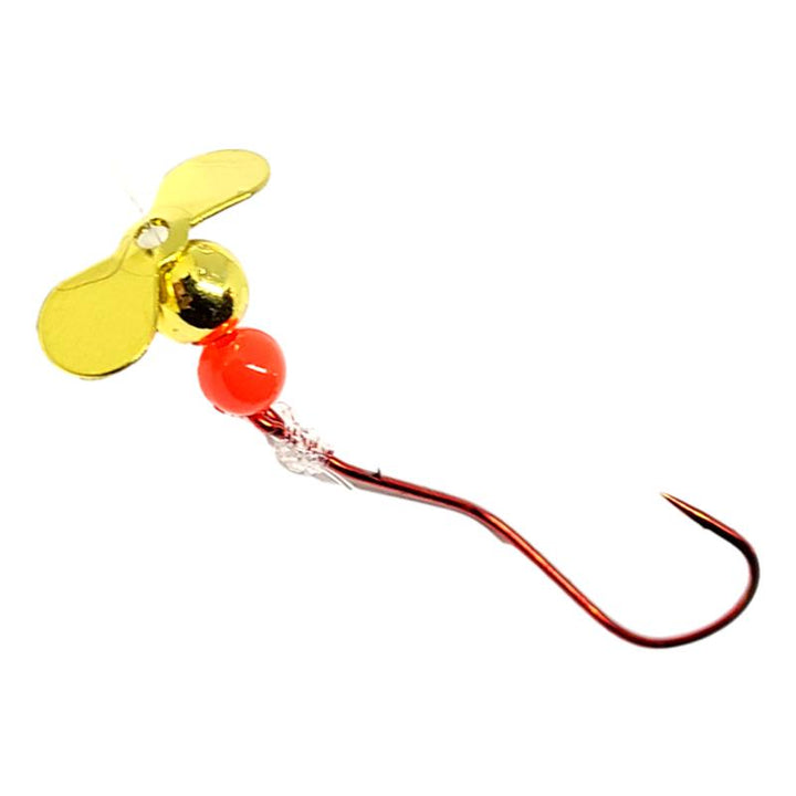 Bago Lures Gold Slow Death Propeller Rig.