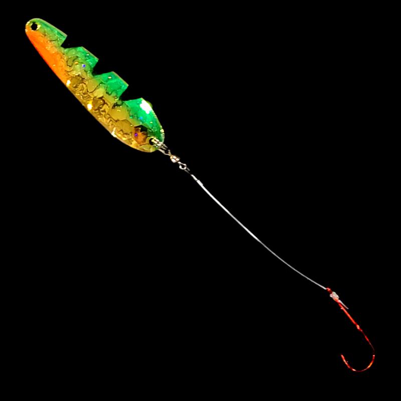 Bago Lures Golden Perch Slow Death Whisperer Spoon Harness.