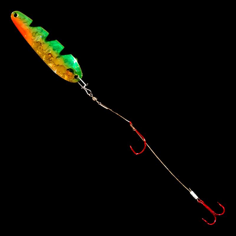 Bago Lures Golden Perch Crawler Dancer Spoon Harness.
