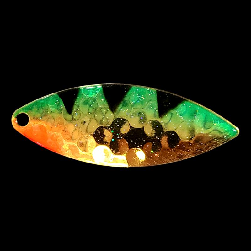 Bago Lures Golden Perch Walleye Whisperer Willow Leaf Spinner Blade.
