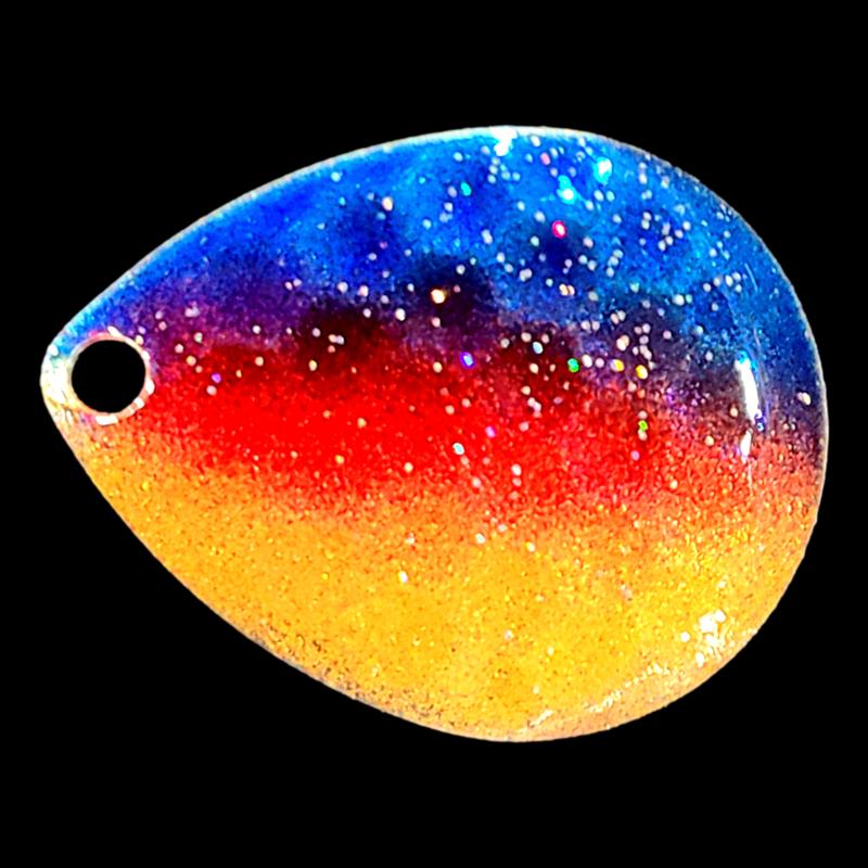 Bago Lures Metallic Superman Walleye Whisperer Deep Cup Colorado Blade.