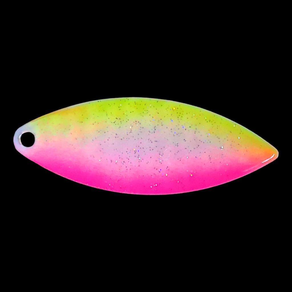Bago Lures Pink Lemonade Willowleaf Blade.