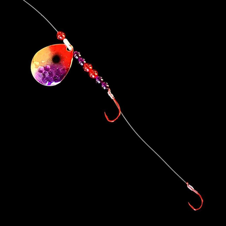 Bago Lures Purple Clown Crawler Harness.