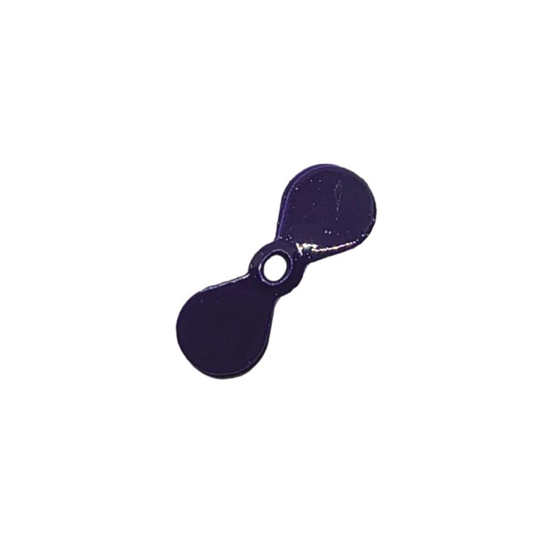 Bago Lures Purple Propeller Blades.