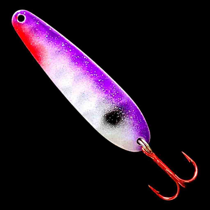 Bago Lures Purple Shad Flutter Spoon.