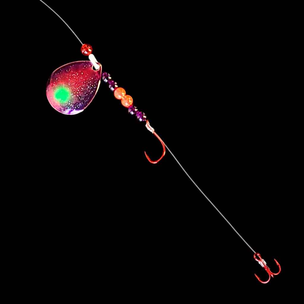 Bago Lures RJ Special Crawler Harness with treble hook.