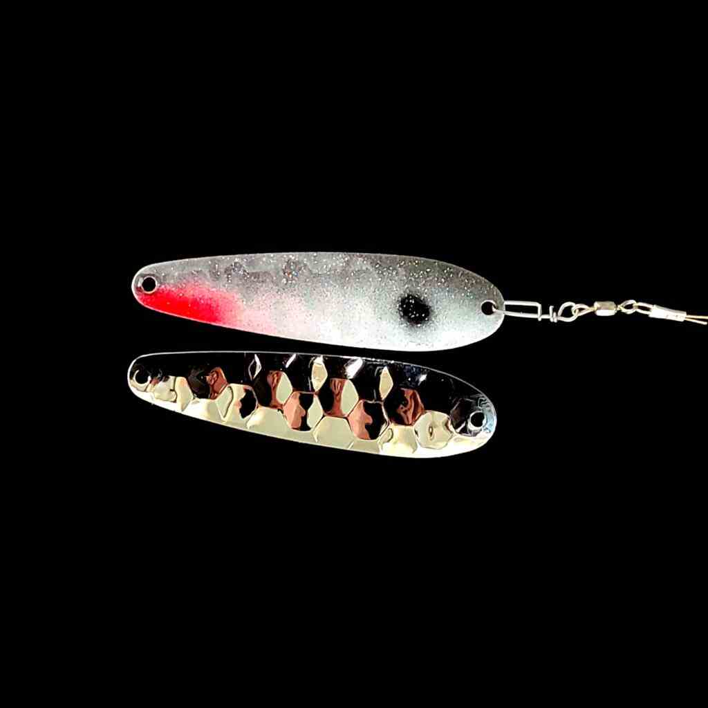 Bago Lures Shad Spoon Harness with nickel back.