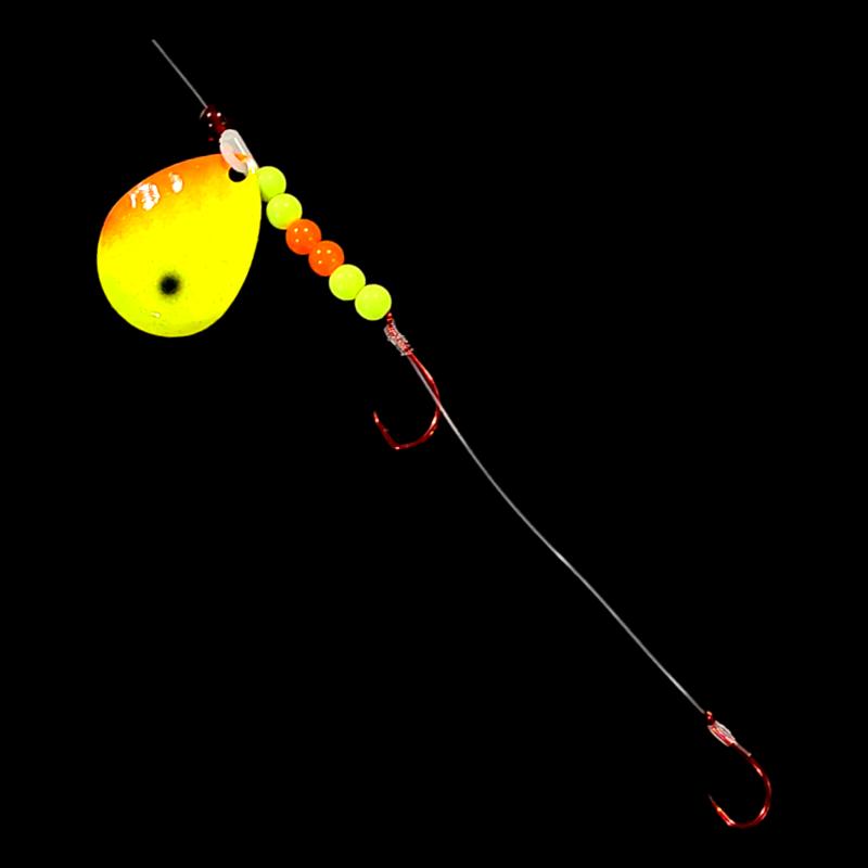 Bago Lures Sunrise Walleye Whisperer Crawler Harness.