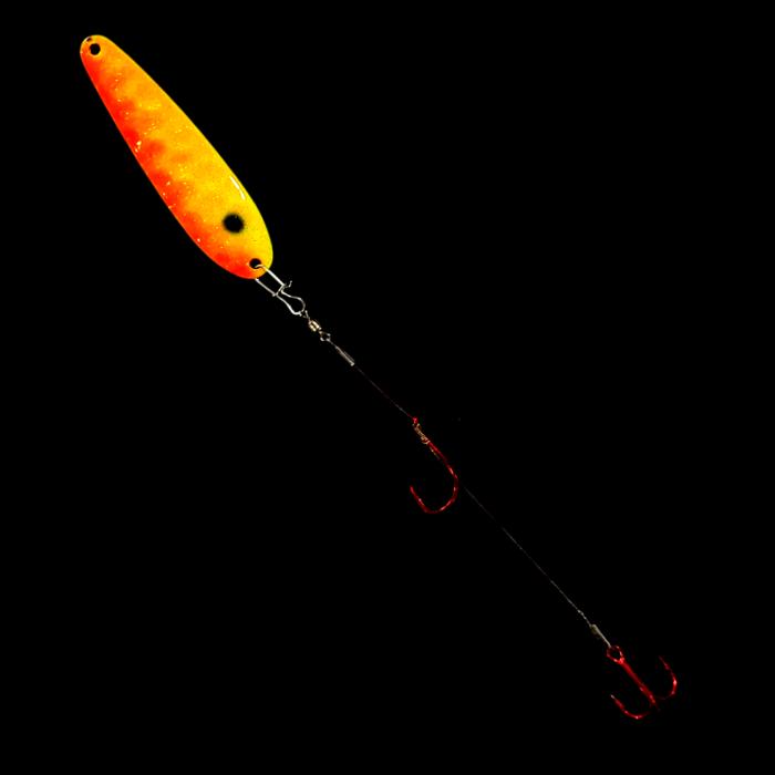 Bago Lures Sunrise Crawler Dancer Spoon Harness.