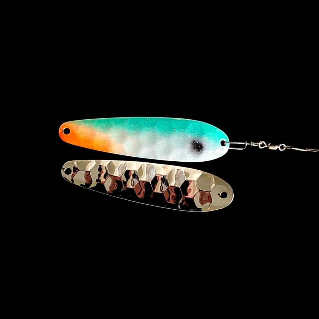 Bago Lures Tennessee Shad Spoon Harness with nickel back.