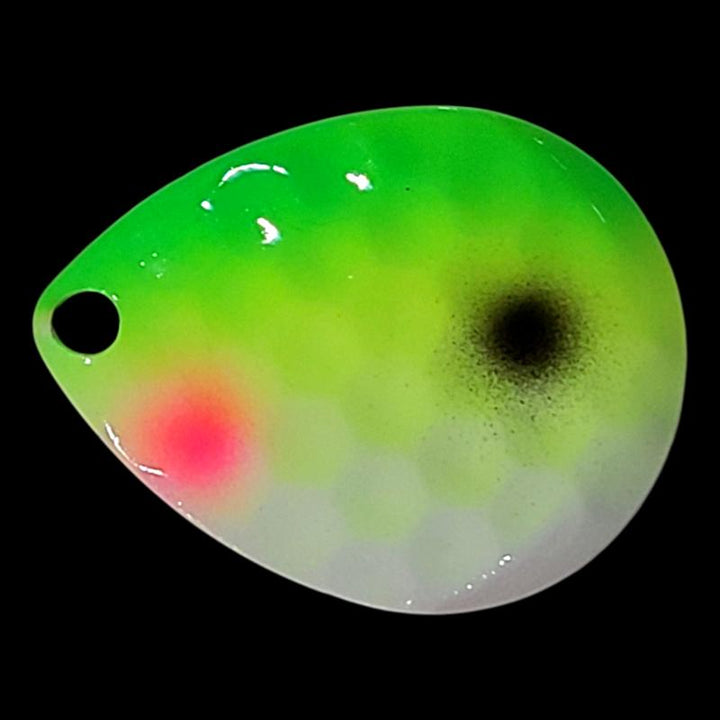 Bago Lures Yellowtail Walleye Whisperer Deep Cup Colorado Blade.