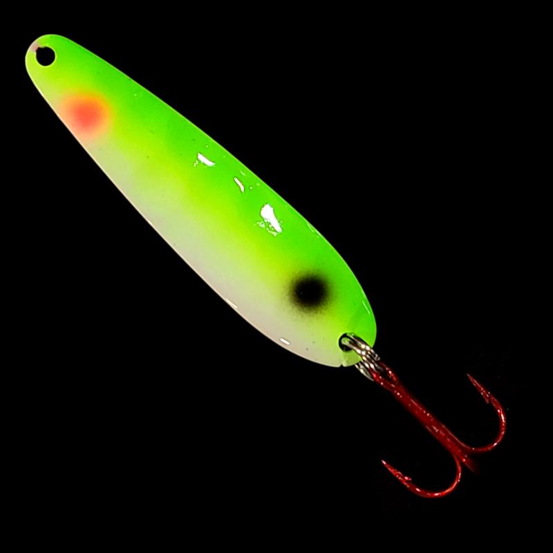 Bago Lures Yellowtail Walleye Whisperer Flutter Spoon.