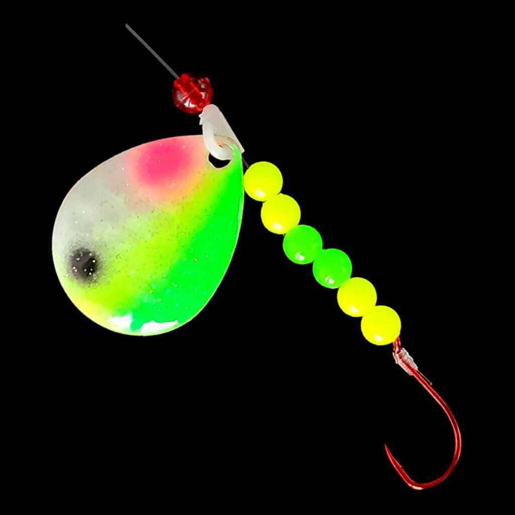 Bago Lures Yellowtail Walleye Spinner Rig.