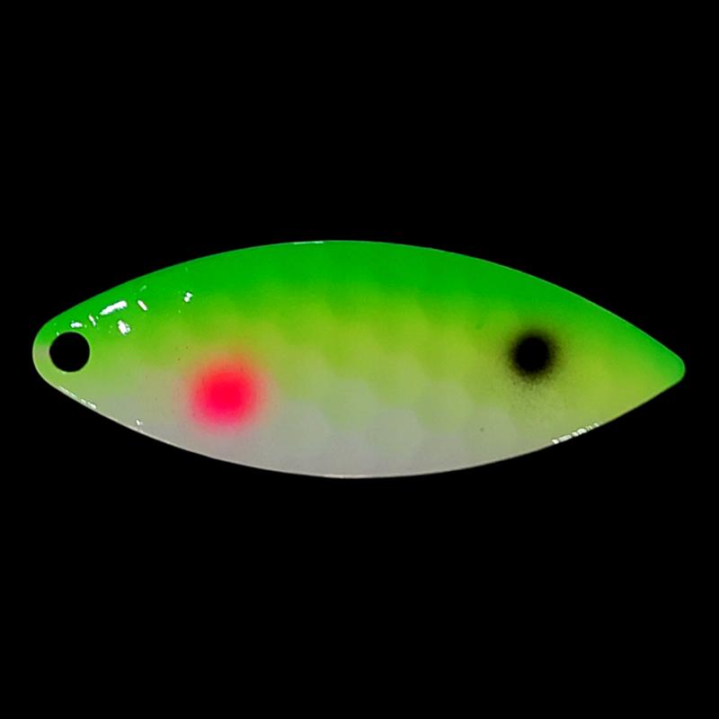 Bago Lures Yellowtail Walleye Whisperer Willowleaf Spinner Blade.